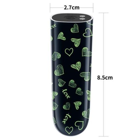 Rechargeable Glow-in-the-dark Heart Massager Rechargeable Glow-in-the-dark Heart Massager