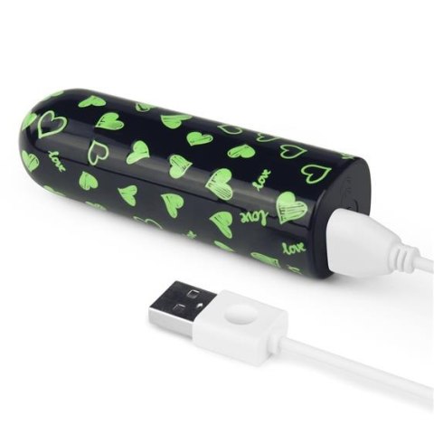 Rechargeable Glow-in-the-dark Heart Massager Rechargeable Glow-in-the-dark Heart Massager