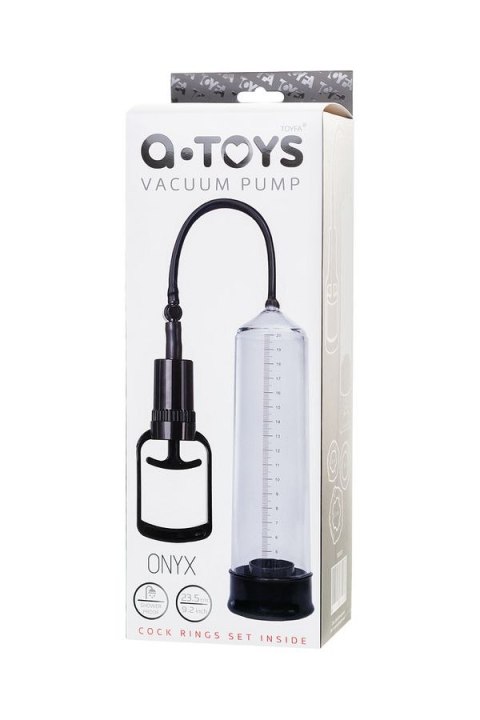 A-TOYS, Penis Pump, PVC, Black, 23.5 cm A-TOYS, Penis Pump, PVC, Black, 23.5 cm