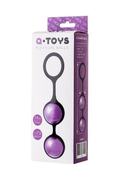 A-TOYS, Vaginal balls, ABS plastic, Purple, O 3.1 cm A-TOYS, Vaginal balls, ABS plastic, Purple, O 3.1 cm