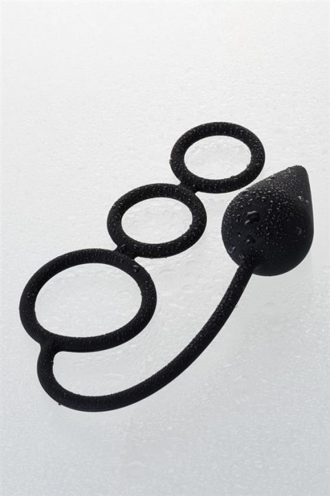 EROTIST Butt plug with an erection ring (M) EROTIST Butt plug with an erection ring (M)