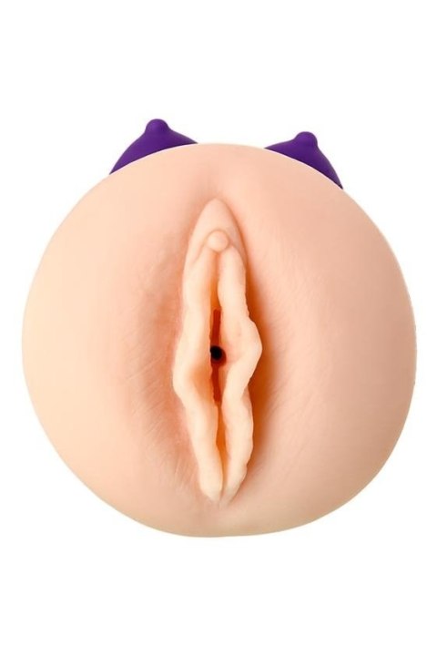 JOS YARA, Masturbator double-sided, TPR, fleshy, 17.5 cm JOS YARA, Masturbator double-sided, TPR, fleshy, 17.5 cm