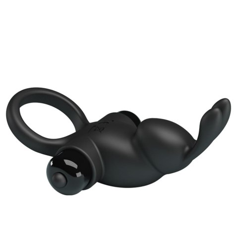 Pretty Love Vibro Penis Ring Rabbit I Black Pretty Love Vibro Penis Ring Rabbit I Black