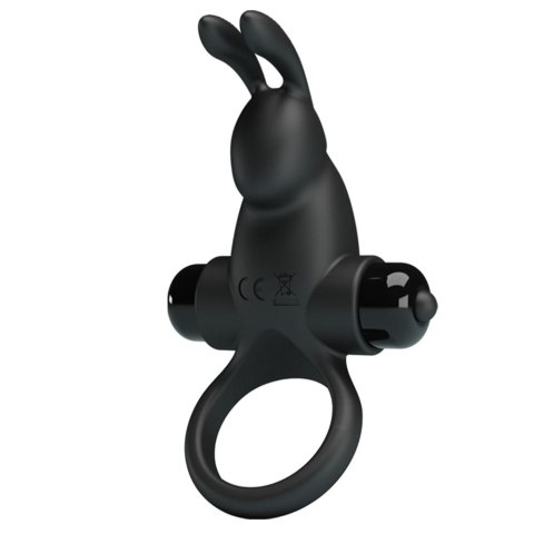 Pretty Love Vibro Penis Ring Rabbit I Black Pretty Love Vibro Penis Ring Rabbit I Black