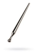 Silver urethral plug TOYFA Metal, length 8,5 cm, diameter 0,3-0,8 cm, weight 30 gr