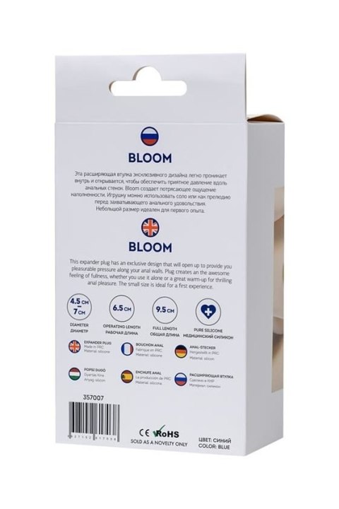 ToDo Bloom Blue Expander Plug L ToDo Bloom Blue Expander Plug L