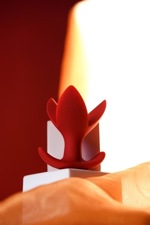 ToDo Flower Red Expander Plug ToDo Flower Red Expander Plug