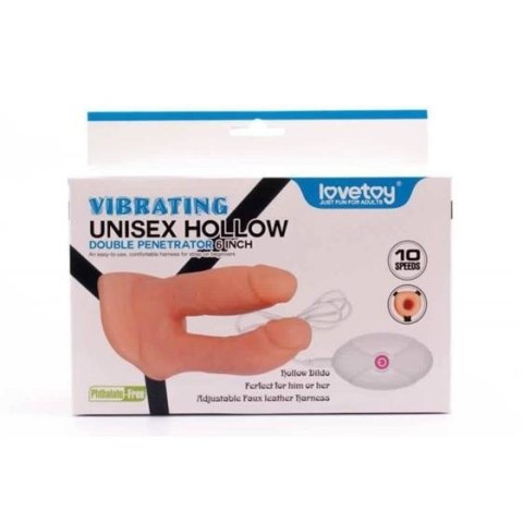 Vibrating Unisex Hollow Strap On Vibrating Unisex Hollow Strap On
