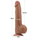 11.5'' King Sized Sliding Skin Dual Layer Dong