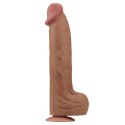 14'' King Sized Sliding Skin Dual Layer Dong