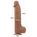 14'' King Sized Sliding Skin Dual Layer Dong