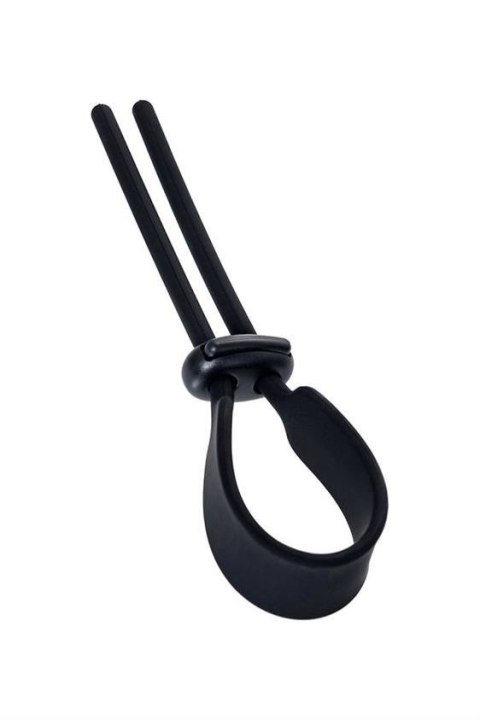 A-Toys Erection enhancing lasso Keb , black, silicone, 14cm A-Toys Erection enhancing lasso Keb , black, silicone, 14cm