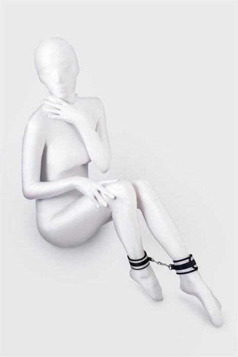 Anonymo anclecuffs, polyester, silver, 28.5 cm Anonymo anclecuffs, polyester, silver, 28.5 cm
