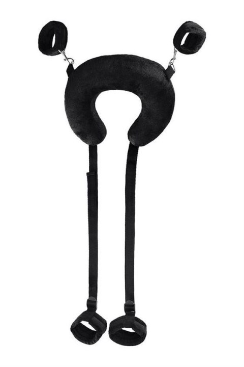 Anonymo fixing sling with pillow, velour, black, 127 cm Anonymo fixing sling with pillow, velour, black, 127 cm