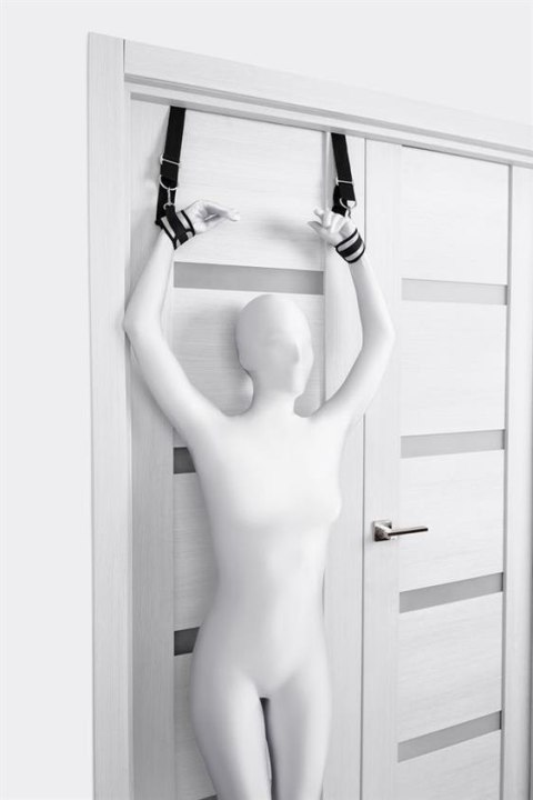 Anonymo hand clamps, polyester, silver, 23 cm Anonymo hand clamps, polyester, silver, 23 cm