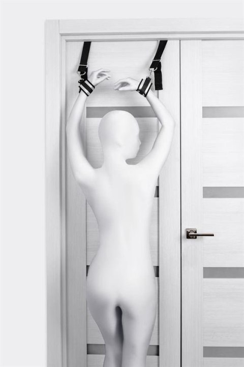 Anonymo hand clamps, polyester, silver, 23 cm Anonymo hand clamps, polyester, silver, 23 cm