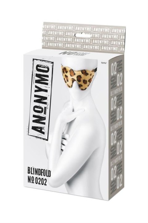 Anonymo mask, PU leather, print, 26 cm Anonymo mask, PU leather, print, 26 cm