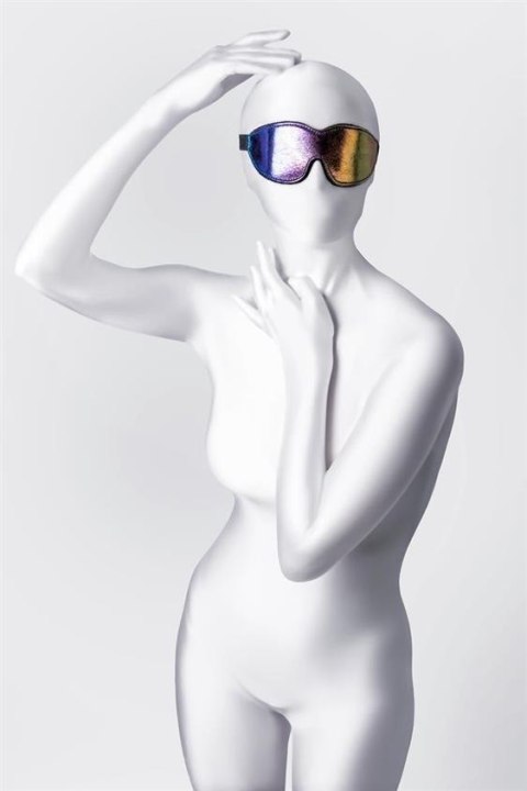 Anonymo mask, PVC, print, 27.5 cm Anonymo mask, PVC, print, 27.5 cm