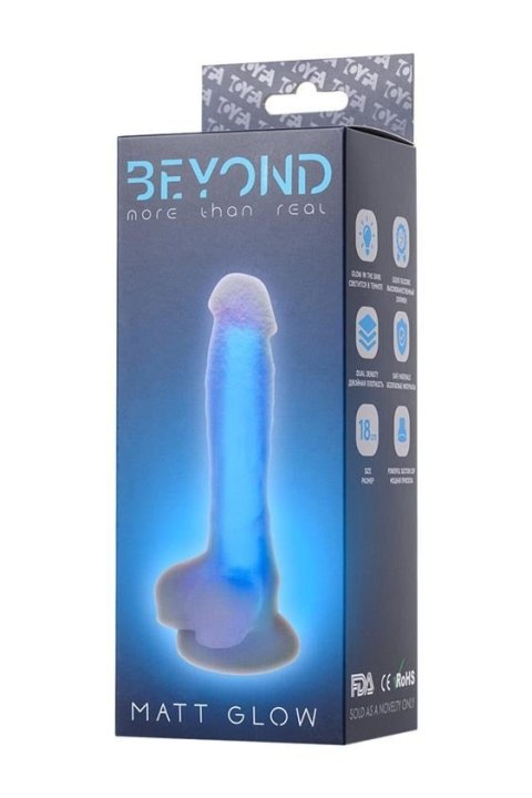 BEYOND BY TOYFA Matt Glow Blue 13cm BEYOND BY TOYFA Matt Glow Blue 13cm
