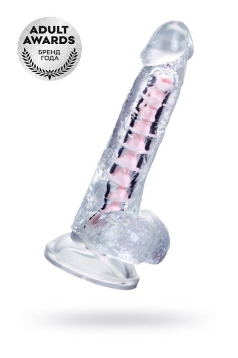 Flexible dildo A-Toys Paret, transparent, 18 cm Flexible dildo A-Toys Paret, transparent, 18 cm