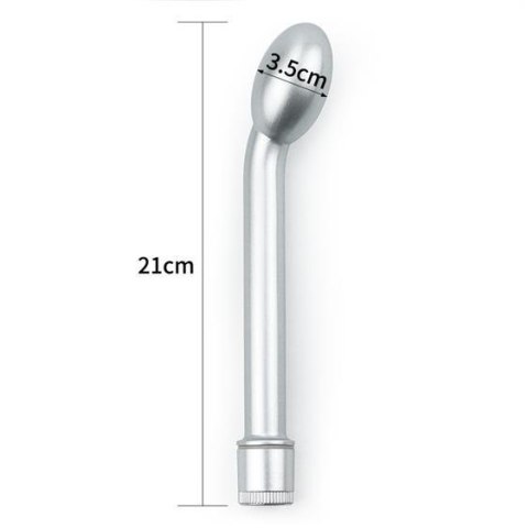 G Spot vibrator Silver G Spot vibrator Silver