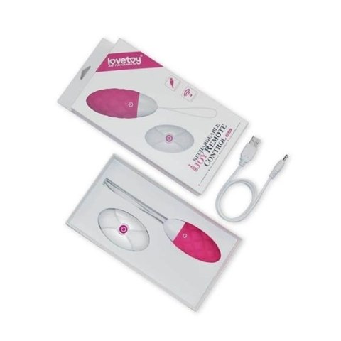 IJOY Wireless Remote Control Rechargeable Egg Pink IJOY Wireless Remote Control Rechargeable Egg Pink
