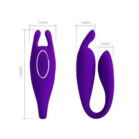 Pretty Love Bill Vibro Massager Purple Pretty Love Bill Vibro Massager Purple