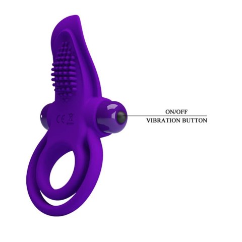 Pretty Love Vibro Penis Ring Purple Pretty Love Vibro Penis Ring Purple