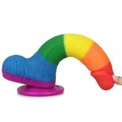 Prider Dildo 7.5' Colorful Prider Dildo 7.5' Colorful