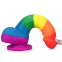 Prider Dildo 8.0'' Colorful