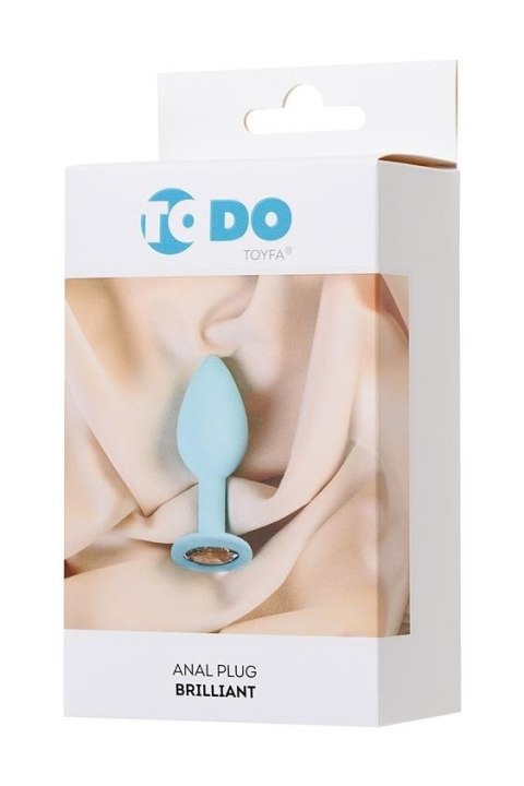 ToDo Brilliant Blue Anal Plug ToDo Brilliant Blue Anal Plug