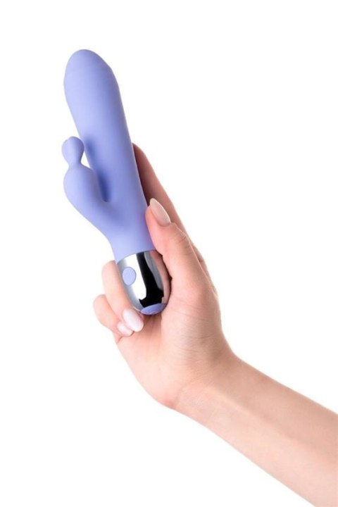 Vibrator with clitoral stimulation Flovetta Crocus, silicone, purple, 17.5 cm Vibrator with clitoral stimulation Flovetta Crocus, silicone, purple, 17.5 cm