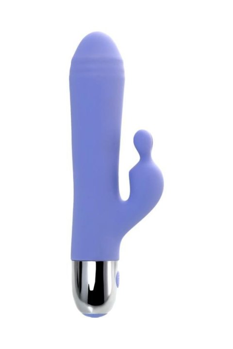 Vibrator with clitoral stimulation Flovetta Crocus, silicone, purple, 17.5 cm Vibrator with clitoral stimulation Flovetta Crocus, silicone, purple, 17.5 cm