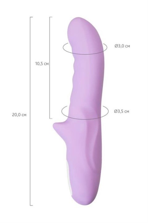 JOS JRotator vibrator MERRY-GOR, silicone, purple, 20.7 cm JOS JRotator vibrator MERRY-GOR, silicone, purple, 20.7 cm