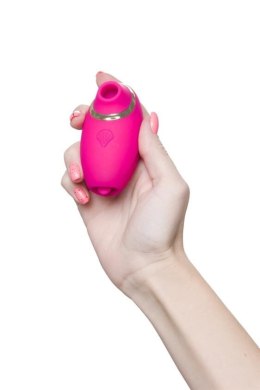 JOS Multifunctional stimulator of erogenous zones Nimka, silicone, pink, 9 cm