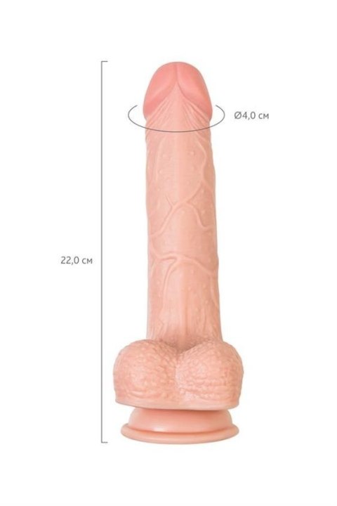 My Babe My Darling Realistic Dildo, TPE, Nude, 22 cm My Babe My Darling Realistic Dildo, TPE, Nude, 22 cm