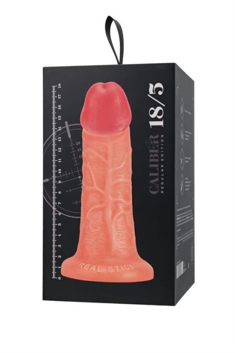 Realistic dildo Caliber 18/5 , PVC, flesh, length 18cm, diameter 5cm Realistic dildo Caliber 18/5 , PVC, flesh, length 18cm, diameter 5cm