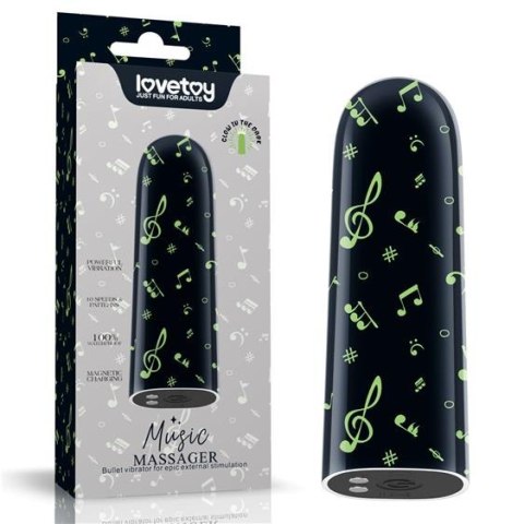 Rechargeable Glow-in-the-dark Music Massager Rechargeable Glow-in-the-dark Music Massager