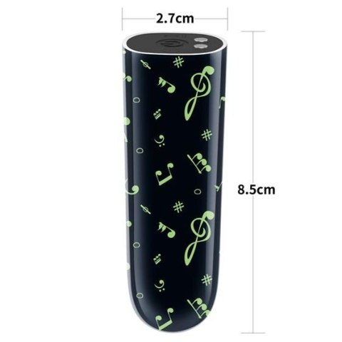Rechargeable Glow-in-the-dark Music Massager Rechargeable Glow-in-the-dark Music Massager