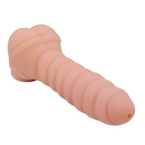 Crazy Bull Vibrating Penis Extender Flesh Crazy Bull Vibrating Penis Extender Flesh