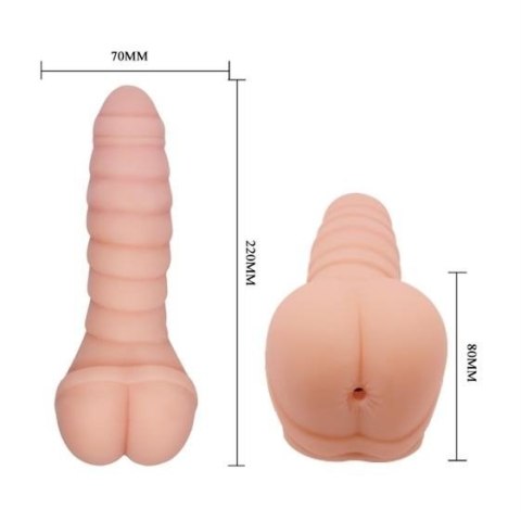 Crazy Bull Vibrating Penis Extender Flesh Crazy Bull Vibrating Penis Extender Flesh