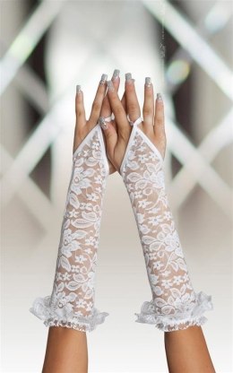 Gloves 7708 biały