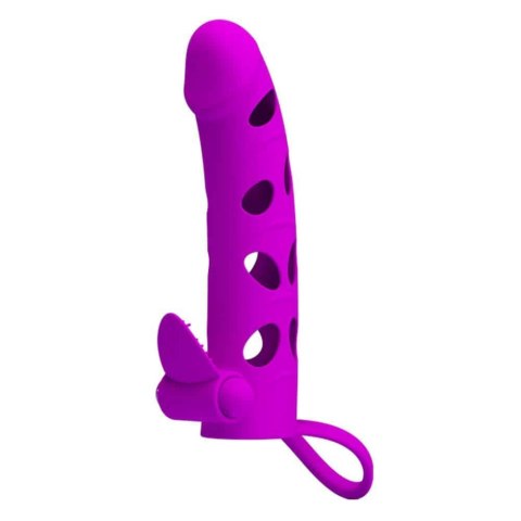 Pretty Love 6 Inch Vibrating Penis Sleeve Pink Pretty Love 6 Inch Vibrating Penis Sleeve Pink