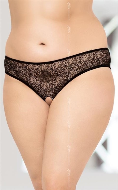String 2467 Plus Size czarny