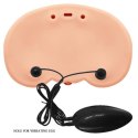MASTURBATOR CRAZY BULL JUDY, WIBRACJE, CYBERSKÓRA, 16,5 CM, CIELISTY