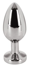 KOREK ANAL SEX STALOWY JEWEL DIAMOND 6 CM KRYSZTAL