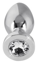 KOREK ANAL SEX STALOWY JEWEL DIAMOND 6 CM KRYSZTAL
