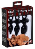 KORKI ANAL SEX ZESTAW TRENINGOWY 3 RÓŻNE ROZMIARY