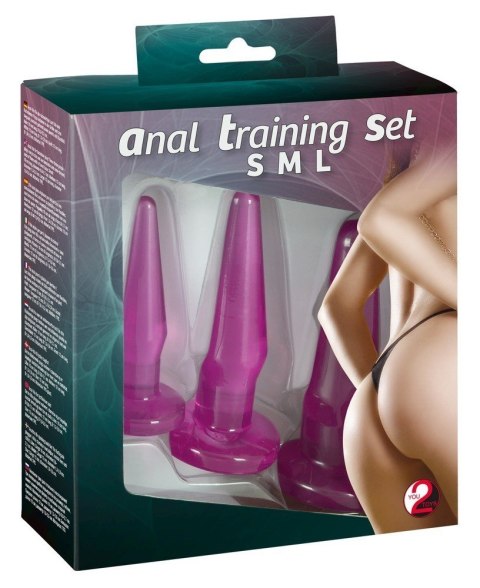 KORKI ANAL SEX ZESTAW TRENINGOWY 3 RÓŻNE ROZMIARY KORKI ANAL SEX ZESTAW TRENINGOWY 3 RÓŻNE ROZMIARY