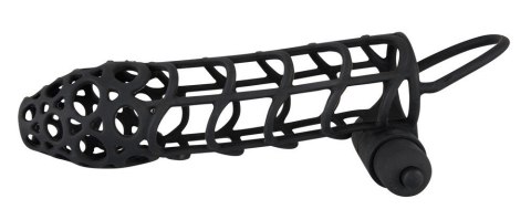 STYMULUJĄCA NAKŁADKA NA PENISA JĄDRA Z WIBRATOREM